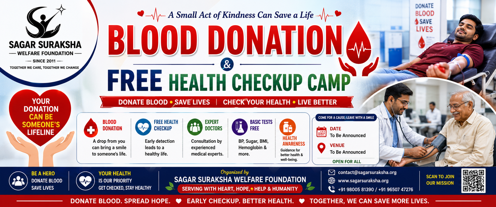 Support Us Support Our Monthly Blood Donation Camp - Image 1